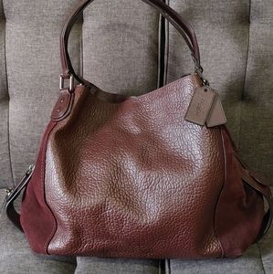 Coach Oxblood Edie 42